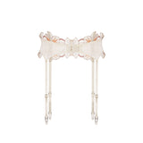 Laia Cream Garter | Pas do pończoch