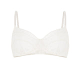 Elain White Bra