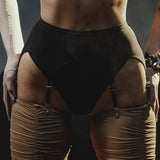 Arcana Garter Black | Pas do pończoch