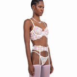 Laia Cream Garter | Pas do pończoch