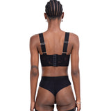 Sicilia Nero High-Waist Brief