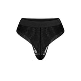 Sicilia Nero High-Waist Brief