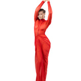 Gossamer Red Dress