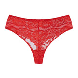 Elisa Red High-Waist Brief