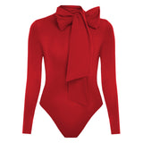 Leona Red Bodysuit