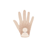 Nirvana Short Beige Gloves