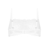 Elara Cream Bandeau Bra