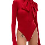 Leona Red Bodysuit