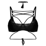 Kasumi Black Bra & Chocker set