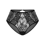 Elain Black High Waist Brief