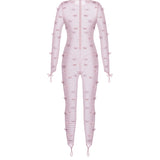 Emery Pink Catsuit