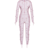 Emery Pink Catsuit