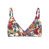 Aliens Beige Silk Bra