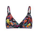 Aliens Black Silk Bra