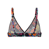 Aliens Black Silk Bra