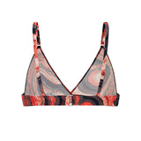 Aliens Alpha Red Silk Bra