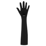 Arcana Long Black Gloves