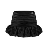 Mor Black Skirt