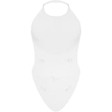 Emery White One Piece Swimsuit