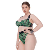 Sicilia Green High-Waist Brief