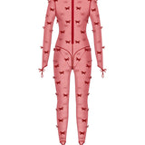 Emery Red Bow Catsuit