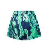 Aliens Space Green Shorts