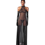 Gaia Black Dress