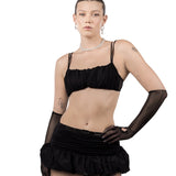 Mor Black Skirt