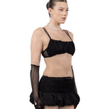 Mor Black Skirt