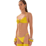 Icon Yellow Swim Top