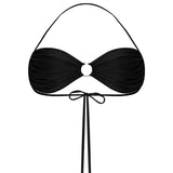 Icon Nero Swim Top