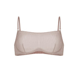 Keira Grey Bandeau Bra