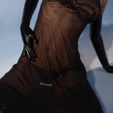 Gaia Black Dress