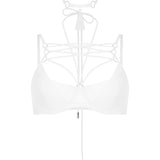 Kasumi White Bra & Chocker set